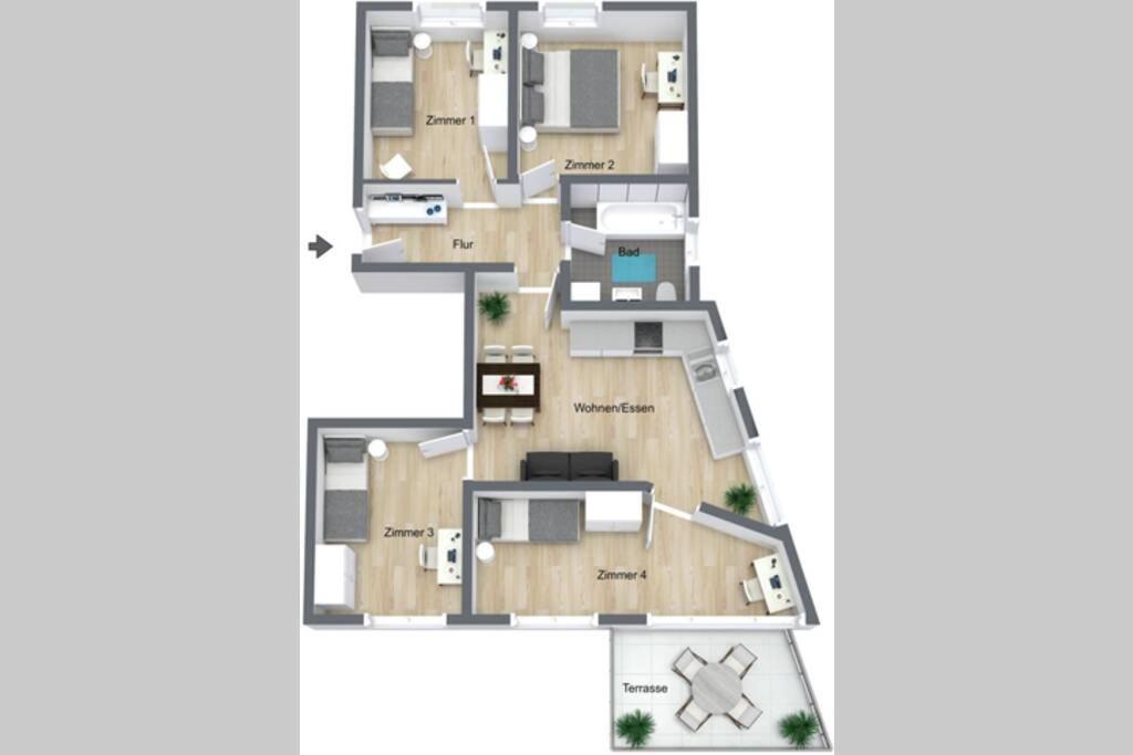 Auszeit Apartment Bodensee 腓特烈港 外观 照片